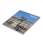 広場の市長、マドリードのタイル タイル (側面)