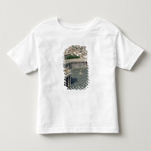 広場の眺め トドラーTシャツ (正面)