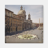 広場の眺め マグネット (正面)