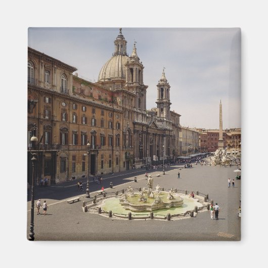 広場の眺め マグネット (正面)