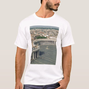 広場の眺め Tシャツ