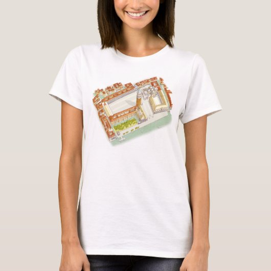 広場サンMarco。 ベニスイタリア Tシャツ (正面)