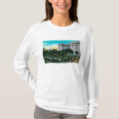 広場公園および米国グラントHotelSanディエゴ、カリフォルニア Tシャツ (正面)