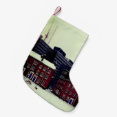 広場 スモールクリスマスストッキング (正面 (吊り時))