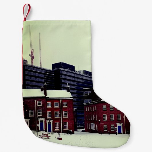 広場 スモールクリスマスストッキング (正面)