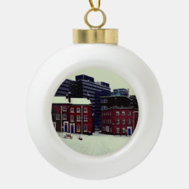 広場 セラミックボールオーナメント