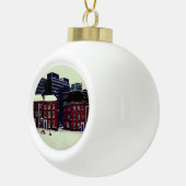 広場 セラミックボールオーナメント (右)