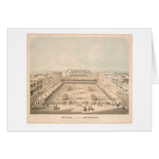 広場、ポーツマススクエア、S.F. (1335A) (正面横)