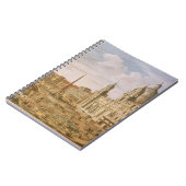 広場Navona、Palazzoの方に南に見るローマ ノートブック (左側)