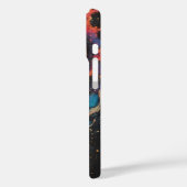 広大な宇宙に浮かぶ鮮やかな宇宙の蛇 Case-Mate iPhoneケース (裏面 / 左)