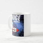 広大な宇宙 コーヒーマグカップ (正面左)
