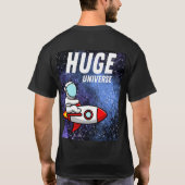 広大な宇宙 Tシャツ (裏面)