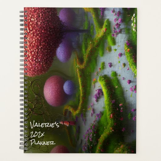 広大な庭園 プランナー手帳 (正面)