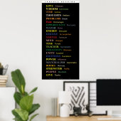 広大な意味 ポスター (ホームオフィス)