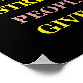 広大な意味 ポスター (角)