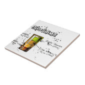 広島のカクテルのレシピ タイル (側面)