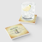 広島バーテンドリンクレシピ ストーンコースター (横)