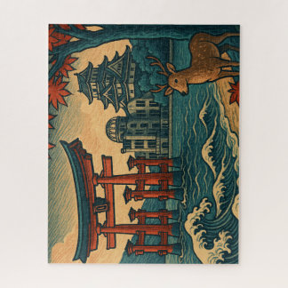 広島ベストスポット浮世絵パズル / Best of Hiroshima Ukiyo-e Puzzle ジグソーパズル