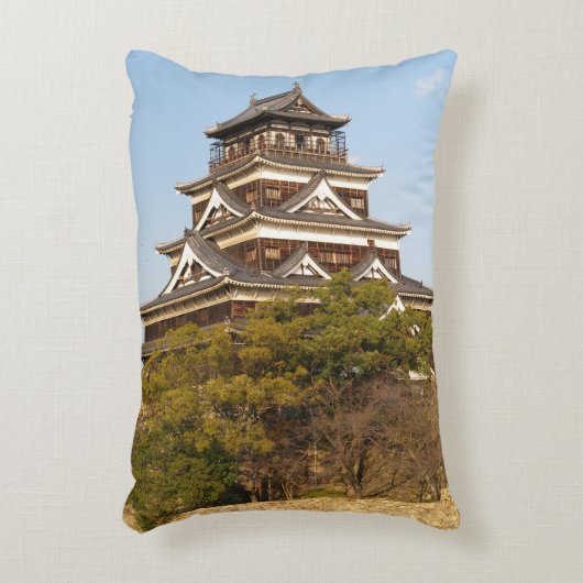 広島城, 広島市, 日本 アクセントクッション (正面(垂直))