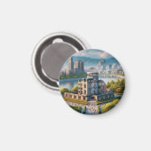 広島平和記念公園の景観 日本旅行 マグネット (正面/裏面)