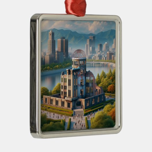 広島平和記念公園ビュージャパン旅行 メタルオーナメント (右)