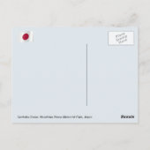 広島平和記念公園原爆ドーム ポストカード (裏面)