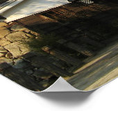 広島県広島城広島城 ポスター (角)