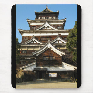 広島県広島城広島城 マウスパッド