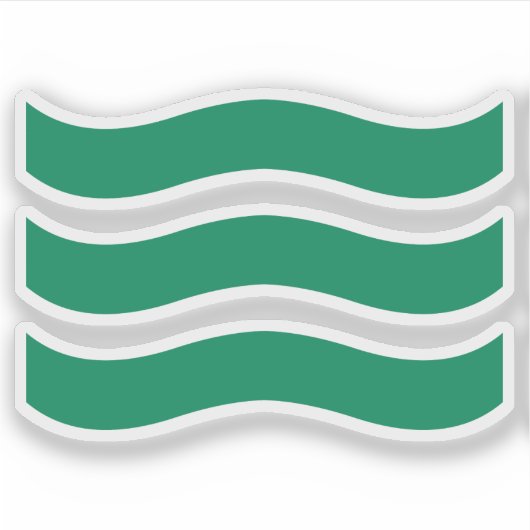 広島県広島市のエンブレム シール (正面)