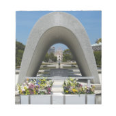 広島記念碑 ノートパッド (正面)