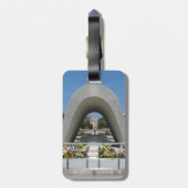 広島記念碑 ラゲッジタグ (裏面縦)