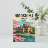 広島 日本 平和 歴史 瀬戸内海 🗺 ポストカード (スタンド正面)