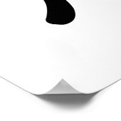 広州ウィングチュン中国の書道 ポスター (角)