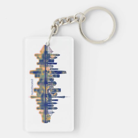 広州スカイライン キーホルダー (裏面)