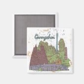 広州 マグネット (正面/裏面)