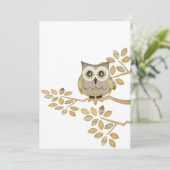 広目フクロウ·イン·ツリー·招待状 招待状 (スタンド正面)