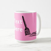 広範なほうき-全勝 コーヒーマグカップ (正面右)