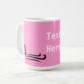 広範なほうき-全勝 コーヒーマグカップ (正面左)