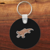 広葉性扁平足 キーホルダー (正面)