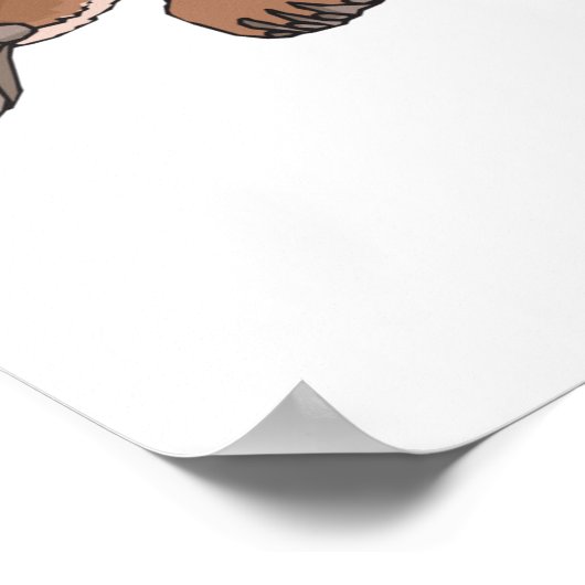 広葉性扁平足 ポスター (角)