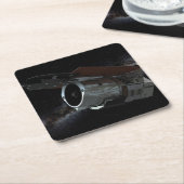 広視野赤外線探査宇宙機 スクエアペーパーコースター (アングル)