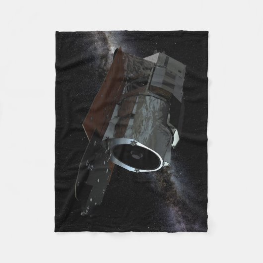 広視野赤外線探査宇宙機 フリースブランケット (正面)