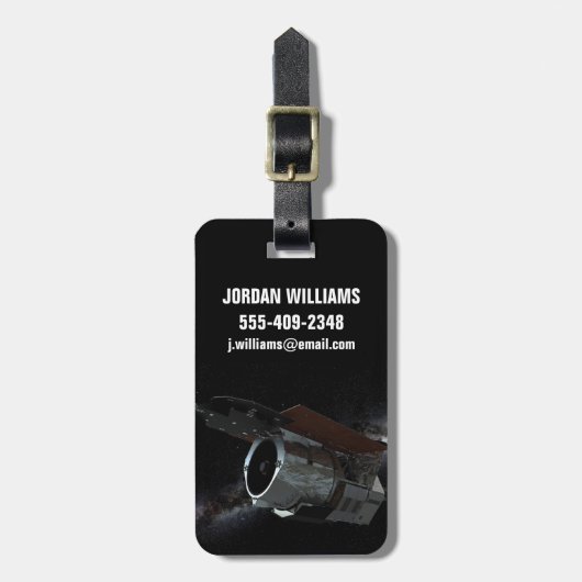 広視野赤外線探査宇宙機 ラゲッジタグ (正面縦)