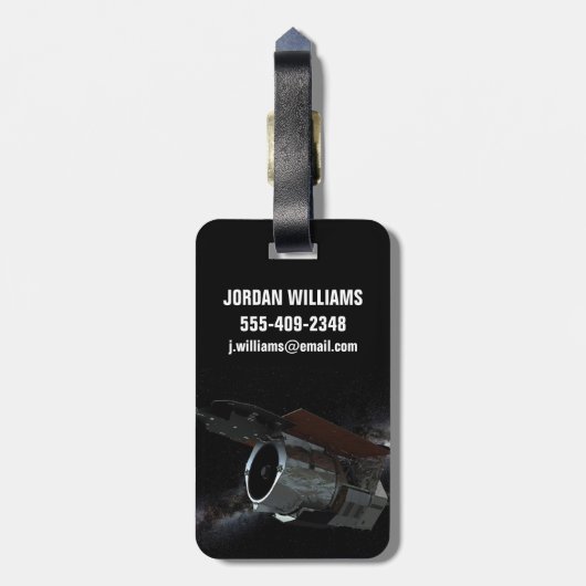 広視野赤外線探査宇宙機 ラゲッジタグ (裏面縦)