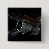 広視野赤外線探査宇宙機 缶バッジ (正面)