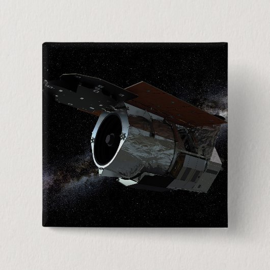 広視野赤外線探査宇宙機 缶バッジ (正面)