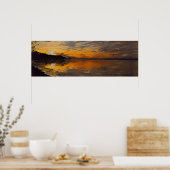 広角サンセット ポスター (キッチン)