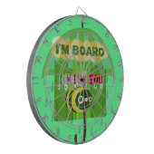 広話く君恋しく思の文字 ダーツボード (正面左)