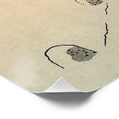 広重の冬の風景日本 ポスター (コーナー)