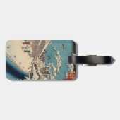 広重の冬の風景日本 ラゲッジタグ (裏面横)